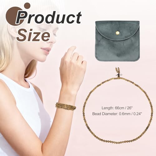 MECCANIXITY Prayer Beads Bracelet, Natural Wooden Bead Mala Bracelets Link Wrist Men Women Beaded Stretch Crafts Bangle - color: Wenge Color