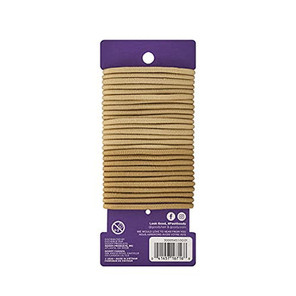 Goody Ouchless Elastic Hair Tie-32 Count, Blonde-4MM for Medium-Hair-Slide-proof Pain-Free Hair Accessories for-Men, Women,Boys & Girls - Perfect for Long Lasting Braids,Ponytails & More (Pack of 2) - size: 32 Count (Pack of 2)