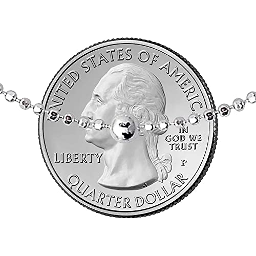 Savlano 925 Sterling Silver 9, 10 Inches Chain Anklet for Women Comes With a Gift Box - style: DC Bead/5mm Bead