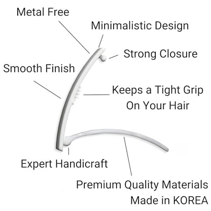 12pcs Hair Barrettes Set for Women and Girls, Hair Clips for Thick Thin Fine Hair, Non-metal Hair Accessories, Non-Slip Grip Handmade Snap Hairpin, BPA Free | Non-metal BPA-free snap hairpins with a non-slip grip for thin, fine or thick hair; handmade in