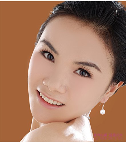 925 Sterling Silver Hook Pearl Dangle Earrings for Women Drop Hook Vintage Earrings Jewelry Birthday Gifts - style: Pearl