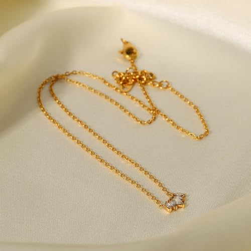 Unisex Celestial Gold Pendant Necklaces, Sun/Moon/Star/Angle Celestial Elements Unisex Choker Gold Lover Chains for Men and Women Jewelry - color: Gold Chain - Leaf Drop