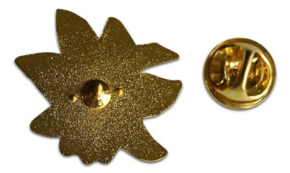 Novel Merk Flower Blossom Floret - Sunflower, Daffodil, & Other Lapel Pin, Hat Pin & Tie Tack Set - with Clutch Back - style: 3-Daffodil