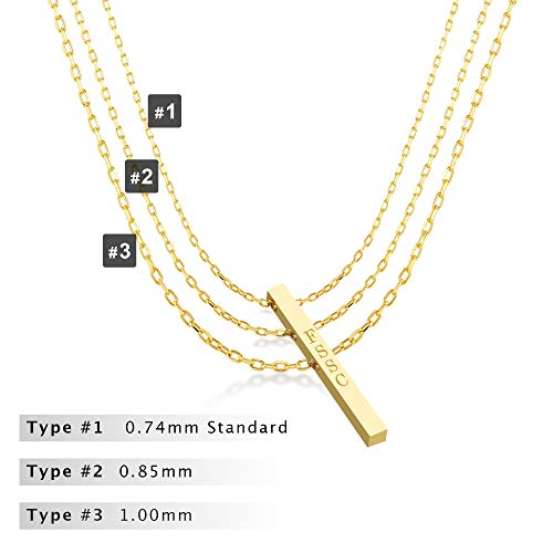 14k Gold Letter Birthstone Charm Necklace/Plain Gold Letter Pendant/Diamond Letter Pendant/Personalized Customized Dainty Gold Necklace Gift for Women