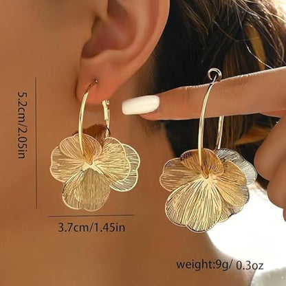Fashion Crystal Jewelry Set Gold Plated Jewelry Weddings Dubai Gold Necklace Earrings Set Gift - color: Gold Hoop Earrings