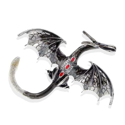 Collar Chain Pin for Men and Women - Hanging Tassel Brooch Lapel Pin for Business Suits - Bar Pin With Long Chain - Gifts - color: P: Dragon pins black