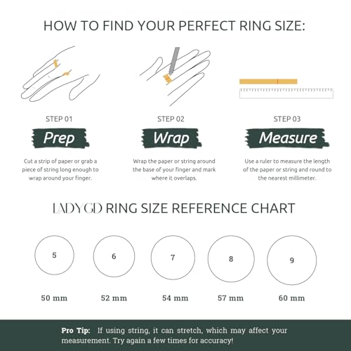 Birth Flower Stacking Ring for Women | 14K Gold Plated Brass, 12 Engraved Floral Motifs, Slim Stack-Ready Band, Available in US Sizes 5-9 - style: Oct.-Marigold