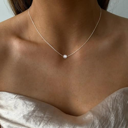 Charm Necklaces for Women,14k Gold Plated Waterproof Dainty Choker Necklace Summer Seashell Pearl Beach Cute Necklaces Set Fashion Jewelry Gift - style: Pearl 3