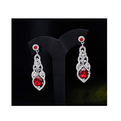 Cute Hollow Crystal Rhinestone Teardrop 8-Shaped Long Dangle Earrings for Women Fashion Strand Jewelry - style: Style07