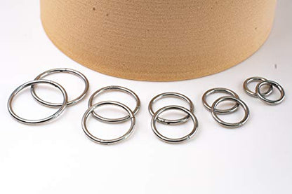 HQLA 16G Surgical Steel Hinged Clicker Segment Nose Rings Hoop Helix Cartilage Daith Tragus Sleeper Earrings Body Piercing for women 6mm 8mm 10mm 12mm 14mm - style: 16G - Steel - (6mm-14mm) - 10Pcs