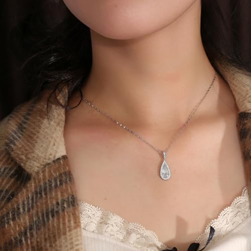 16 Inch Women's Pendant Necklace Chains - 5 Different Pendant Designs, Dainty Adjustable Chains(Gold/Silver) - color: silver1