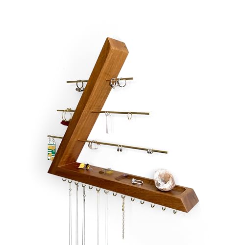 Acacia Jewelry Organizer Wall Mounted