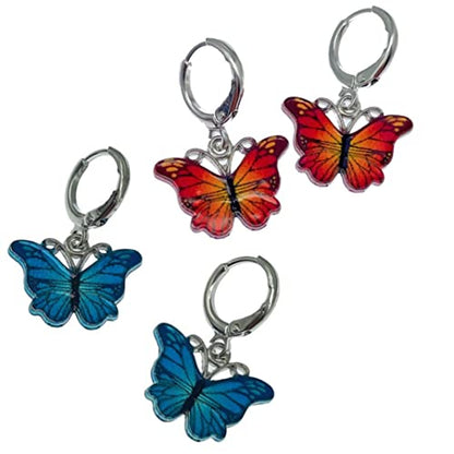 Zhiheng 50 Pack Alloy Butterfly Charms Monarch Butterfly Enamel Pendant Beads for Jewelry Making DIY Earring Necklace Bracelets Accessories Wine Charms - color: Green