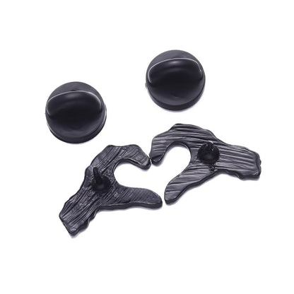 ROFARSO Love Heart Gesture Enamel Lapel Pin Set Skeleton Pin, Halloween Accessory for Backpacks Clothing Bags Hats Shirts