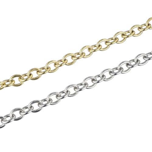 kelistom 925 Sterling Silver Bracelets for Women Teens, Love Heart Charm Chain Bracelet Bangle Fashion Jewelry Gifts - color: link braclet-OT 14K gold
