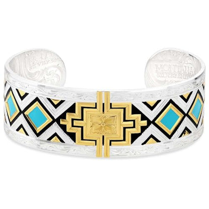 Montana Silversmiths Made in the USA Western Lifestyle Women's Cuff Bracelet - style: Rise Above