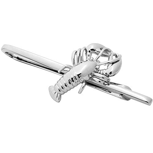 HAWSON 2 inch/ 2.2 inch Tie Clip for Men, Novelty Tie Bar Clip for Men and Boys, Interesting Tie Clip for Party - color: Lobster