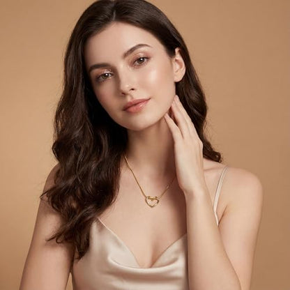 Heart Pendant Necklace – Dainty & Minimalist Style for Daily Wear - style: Minimalist/Dainty