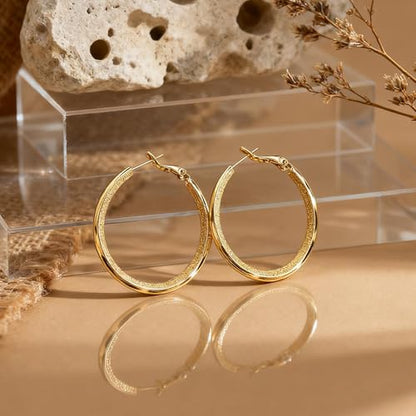 Shiny Gold Butterfly Earrings for Women | 14K Real Gold Plated Butterfly Earrings for Women, Dainty & Trendy Butterfly Stud Earrings for Fashion Jewelry Gifts - color: AZ46