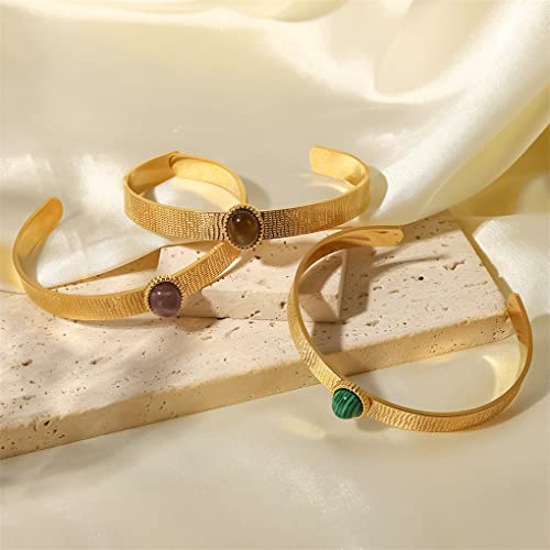 Women's Stainless Steel Bracelet Jewelry Crystal Bracelet with Cube Zircon Hinge Jewelry Oval Bangle Witness The Gift of Love