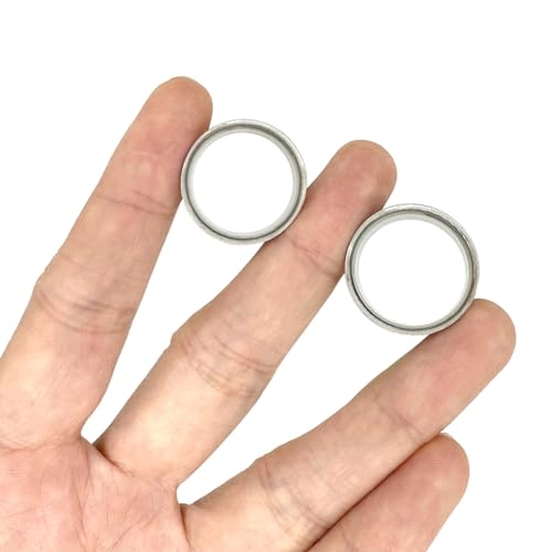 HEKEUOR Ear Tunnels Stretching Kit Stainless Steel Gauge Plugs Set Single Flared Stretching Kit 00g 7/16 1/2 9/16 5/8 3/4 7/8 1 Inch - style: 13/16" (20MM)