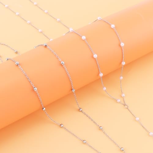 Waist Chains for Women Layered Belly Chains Adjustable Waterproof Bikini Belly Belt Body Jewelry Accessories for Women - style: Style 3