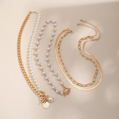 Gold Stack Necklace Chunky Necklaces for Women Trendy Coin Pendant Long Necklaces Western Jewelry for Women Cowgirl Cowboy Chic Country Outfit Boho Accessories Birthday Jewelry Gifts - color: F1:gold boho necklaces