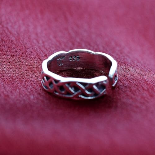 Gem Avenue 925 Sterling Silver Toe Rings Collections – Beach, Celtic, Heart, Dolphin, Flower & More Designs for Women – Elegant Adjustable Summer Jewelry - style: Style 10