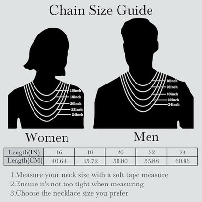 14K Gold Necklaces for Women Men 4.5mm Cuban Gold Chain Necklace | 14K Gold Cuban Link Chain for Men Chunky Gold Necklace for Women Non Tarnish Strong yet Refined Golden Charm Necklace 16-24in - size: 16in