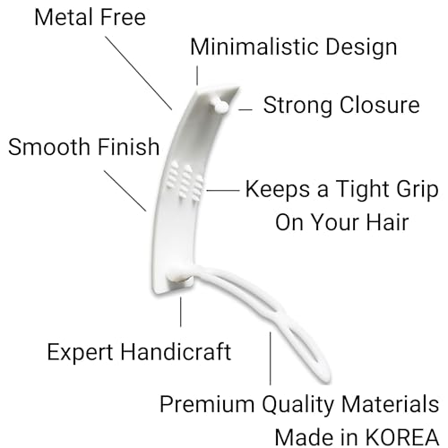 12pcs Hair Barrettes Set for Women and Girls, Hair Clips for Thick Thin Fine Hair, Non-metal Hair Accessories, Non-Slip Grip Handmade Snap Hairpin, BPA Free - color: SN12