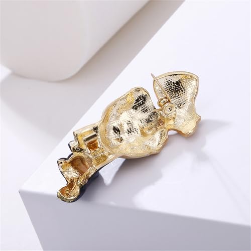 Gold Mask Enamel Lapel Brooch Pin for Women Men Abstract Art Enamel Brooch Silence is Thinker Badge Pin Accessories for Lapel Backpack Jacket Hat Bag - color: Gold