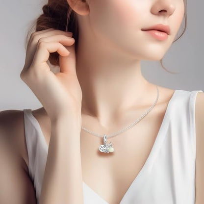 925 Sterling Silver Charms Pendants Mom Heart Dog koi fish Sea Turtle Football Charms for bracelet Pendants Beads Mom Sister Wife Family, Friends, Birthday gifts - style: Firefly Pendant