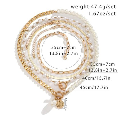 Gold Stack Necklace Chunky Necklaces for Women Trendy Coin Pendant Long Necklaces Western Jewelry for Women Cowgirl Cowboy Chic Country Outfit Boho Accessories Birthday Jewelry Gifts - color: F1:gold boho necklaces
