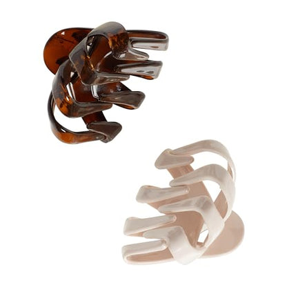 Goody WoMens Classics Claw Clip, Lily Petal, 2 Count (Pack of 2) - size: 2 Count (Pack of 2)