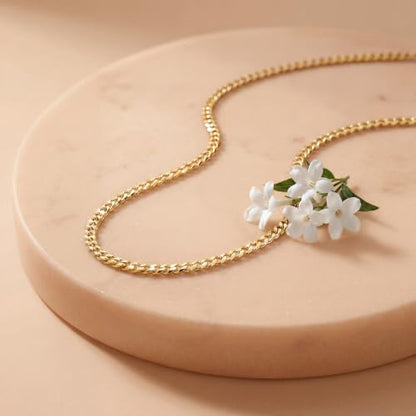 WomenGifts Cuban Link Chain Necklace for Women, Waterproof 14k Gold Silver Plated Chain Choker, Non Tarnish Stainless Steel Jewelry, 3.5/5/6/8/11mm,14/16/18 Inch Thin&Chunky&Thick - color: Gold, style: 3.5mm-12.8"