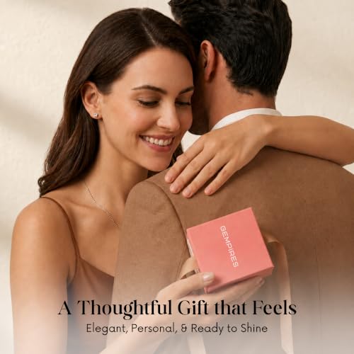Gempires Huggie Hoop Earrings for Women | Cubic Zirconia Fashion Earrings Collection | Gold, Silver & Rose Gold Tone Styles | Lightweight Everyday Jewelry - color: Silver Geometric Round