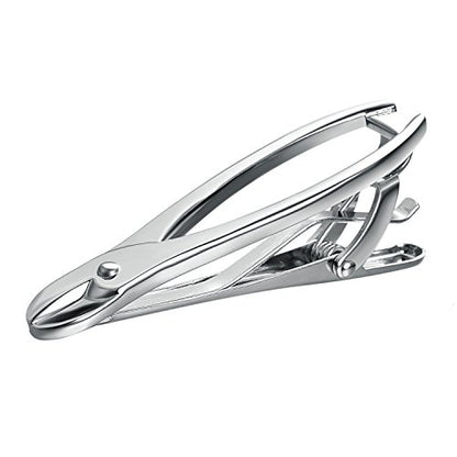 Yoursfs Electrician Tie Bar For Men Cool Tool Tie Clip 316L Stainless Steel Silver Nail Novelty Construction Tie Clips Jewelry - style: 4Pcs Tool Tie Clips Set