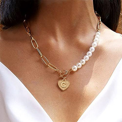 Craftdady Letter Charms Capital Pendants Mixed A-Z Initial Letter Number Charms DIY Bracelet Necklace Pendants for Jewelry Making, Gold, Antique Silver, Platinum - color: Golden, Letter & Heart