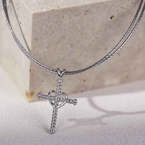 Handmade in Italy Necklace S925 Silver Twist Choker-Necklaces Minimalist Coil Craft Jewelry Mother's Day Christmas Gift for Women - color: 01