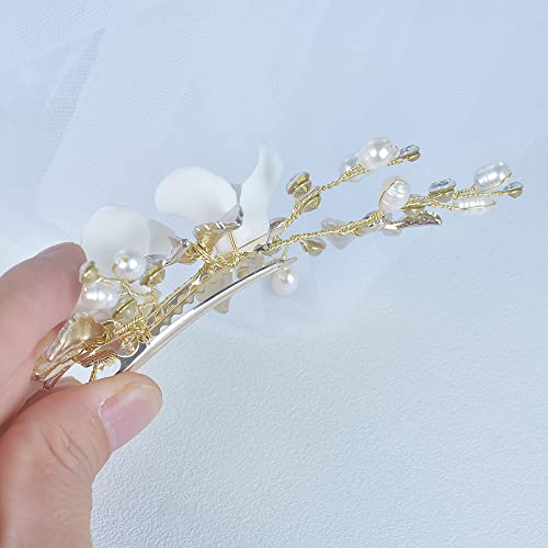 Wedding Hair Comb Clip, Wedding Hair Accessories for Brides, Crystal Bridal Hair Accessories Headpieces for Women, Girl, Party, Prom, (Style B) - style: Style B