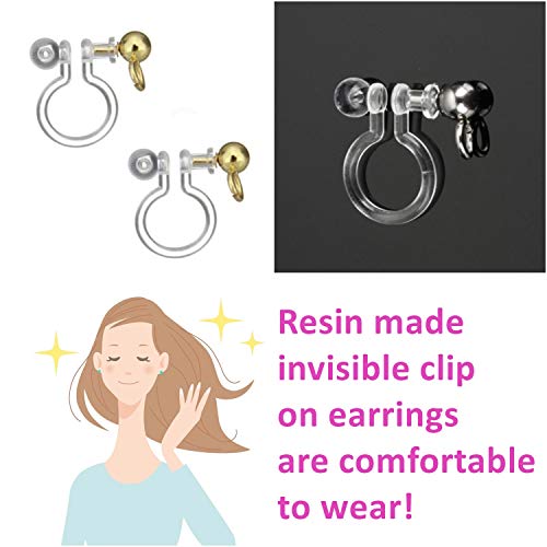 Dangle Silver Invisible Clip On Earrings for Women Not Pierced Gold Crystal Rhinestone Comfortable Hoop Fringe Long Chain Clip On Earrings - color: Triangle Silver