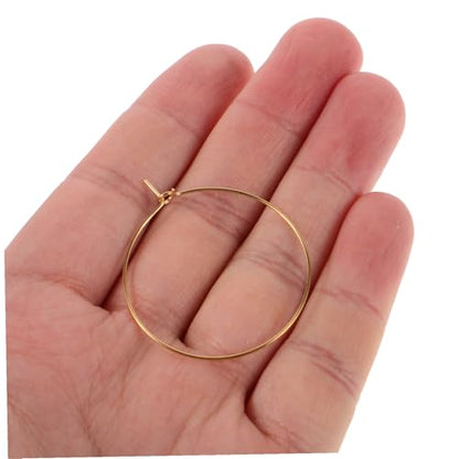SHERCHPRY 10pcs Large Hoop Earrings for Women Lightweight Oversized Circle Dangles Fade Resistant Finish Versatile Jewelry for Weddings Parties Everyday Wear