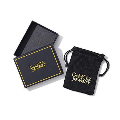 GoldChic Jewelry Personalized Signet Rings Men Women, Stainless Steel Custom Photo Bold Square/Oval Monogram/Old English Initial Pinky Stacking Statement Ring in Black/Silver/Gold (Size 7-14) - color: Steel-Initial -Round