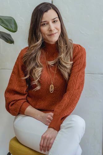 PEARLADA 18k Gold Plated Chain Long Necklace, Boho Sweater Necklace for Women, Geometric Pendant Y Necklace - color: Circles