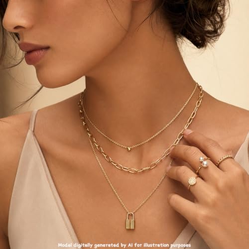 68-80 Pcs Jewelry Sets for Women, Gold Silver Bulk Jewelry Set with Rings Earrings Necklaces Bracelets, Hypoallergenic Fashion Jewelry Sets for Women Wedding Birthday Gifts - color: Gold 1