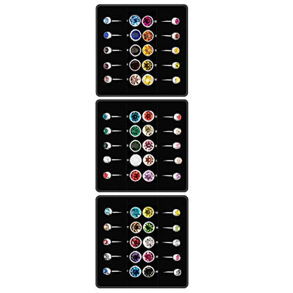 OMAIGAR Belly Rings for Women, Surgical Stainless Steel Belly Button Rings, Ideal Gift with Cute Package