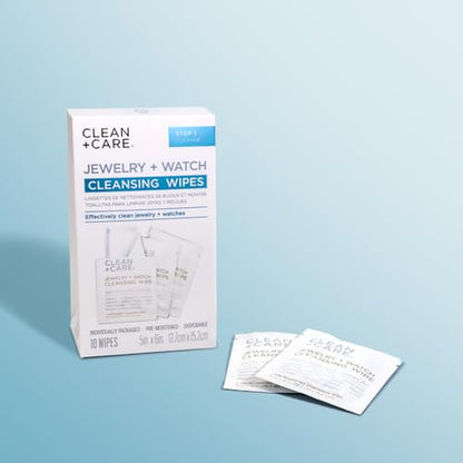 Travel Jewelry Cleaning Essentials, Wipes, Pen & Solution - color: Jewelry and Watch Cleansing Wipes
