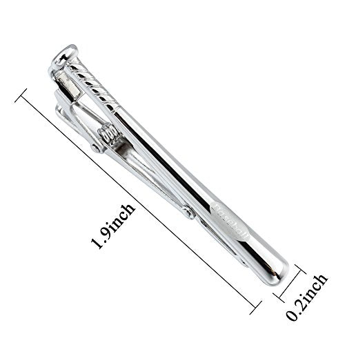HAWSON 2 inch/ 2.2 inch Tie Clip for Men, Novelty Tie Bar Clip for Men and Boys, Interesting Tie Clip for Party - color: Baseball