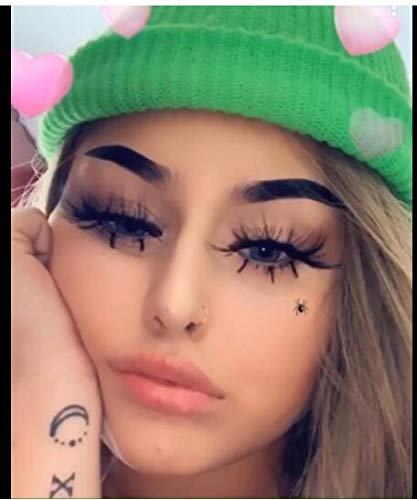 D.Bella Fake Septum Hoop 20G Faux Nose Piercing Hoop Clip on Nose Rings Non Piercing Fake Septum Lip Ear Ring Faux Body Piercing Jewelry for Women Men - color: Style G