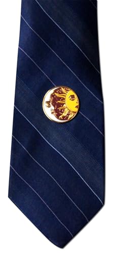 Novel Merk Brother Sun Sister Moon – Francis of Assisi Lapel Pin, Hat Pin & Tie Tack Set - with Clutch Back